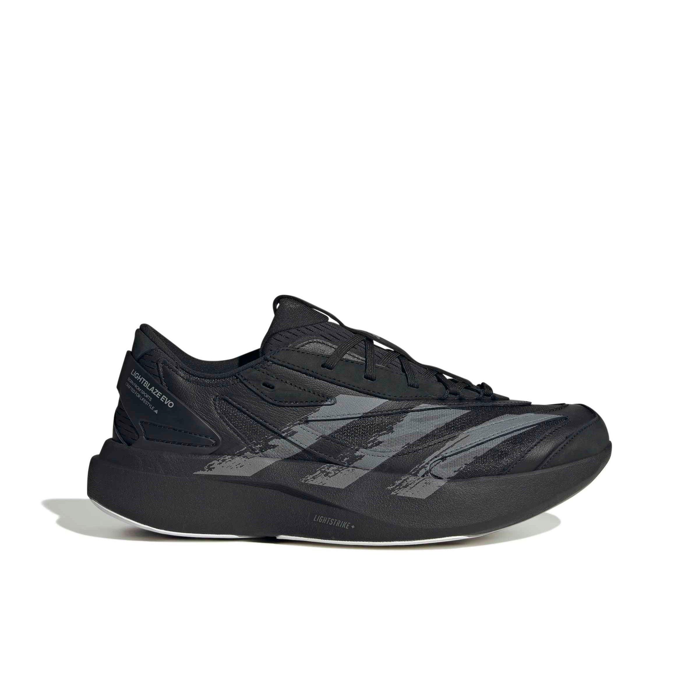 adidas Lightblaze EVO SL "Core Black/Iron Metallic/Ftwr White" Men's Shoe - BLACK/IRON/WHITE